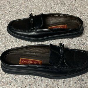 Cole Haan Country Black Slip On Italy Loafer 7.5